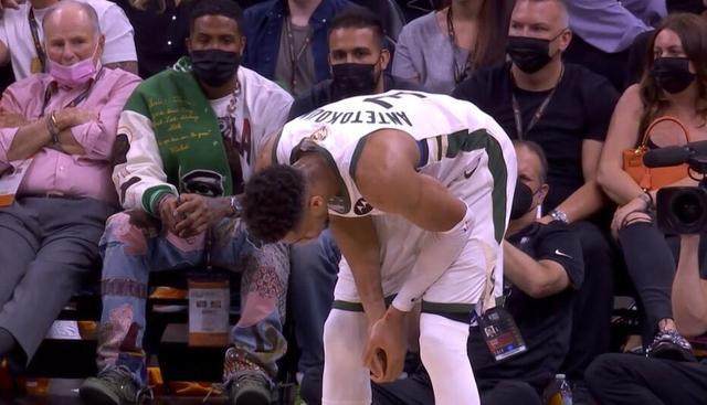 九游平台-没得黑！字母哥空砍42分 体能透支他急需队友支援